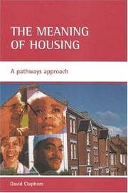 Tapa de The Meaning Of Housing