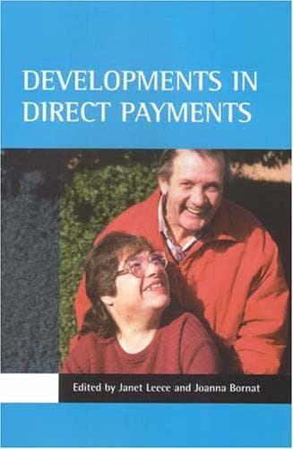 Tapa de Developments in Direct Payments
