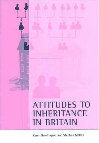 Tapa de Attitudes to inheritance in Britain