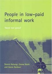 Tapa de People in Low-Paid Informal Work