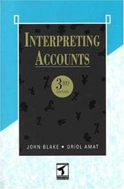 Tapa de Interpreting accounts