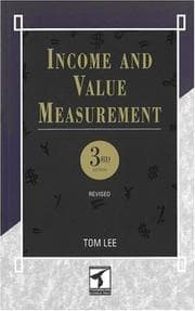 Tapa de Income and Value Measurement
