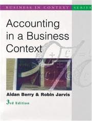 Tapa de Accounting in a business context