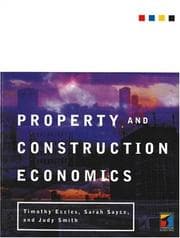 Tapa de Property and Construction Economics
