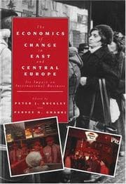Tapa de Economics of Change in East and Central Europe