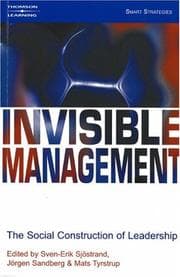 Tapa de Invisible management