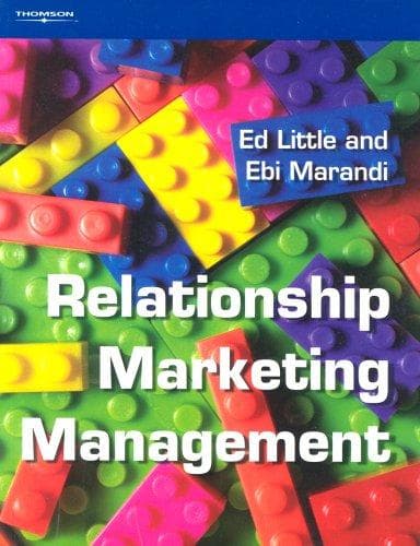 Tapa de Relationship marketing management