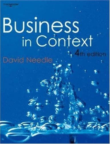 Tapa de Business in context