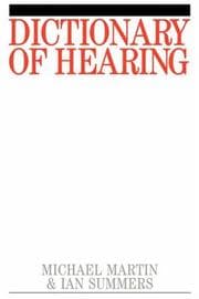 Tapa de Dictionary of Hearing