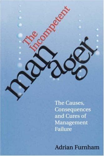 Tapa de The incompetent manager