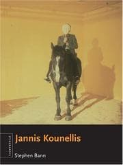 Tapa de Jannis Kounellis (Reaktion Books - Itineraries)
