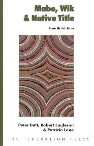 Tapa de Mabo, Wik & native title