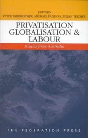 Tapa de Privatisation, globalisation, and labour