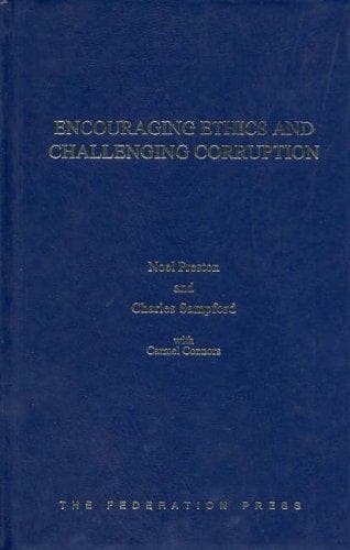 Tapa de Encouraging ethics and challenging corruption