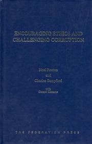 Tapa de Encouraging ethics and challenging corruption