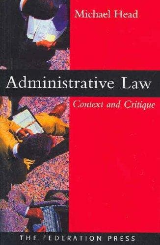 Tapa de Administrative Law