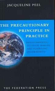 Tapa de The Precautionary Principle in Practice