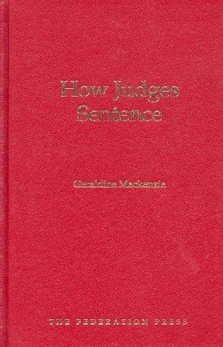 Tapa de How judges sentence
