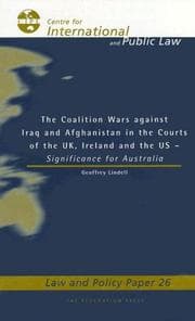Tapa de The Coalition Wars Against Iraq and Afghanistan the Courts of the UK, Ireland and the Us