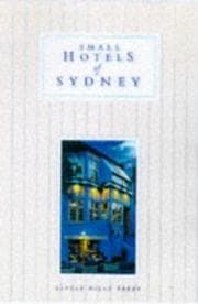 Tapa de Small Hotels of Sydney (Travel Guides)