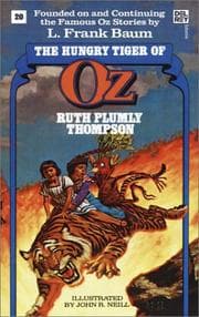 Tapa de The Hungry Tiger of Oz