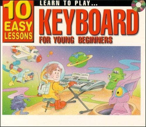 Tapa de Learn to Play Keyboard for Young Beginners