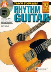 Tapa de 10 Easy Lessons Rhythm Guitar