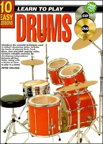 Tapa de 10 Easy Lessons Drums