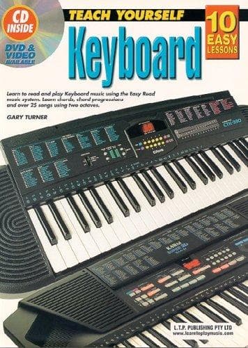 Tapa de 10 Easy Lessons Keyboard with CD (Audio)