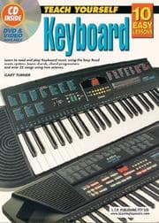 Tapa de 10 Easy Lessons Keyboard with CD (Audio)