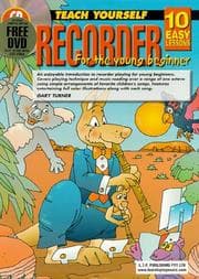 Tapa de 10 Easy Lessons Recorder Young Beginner