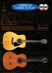 Tapa de Acoustic Guitar Manual (Progressive Complete Learn to Play Manuals) (Progressive Complete Learn to Play Manuals)