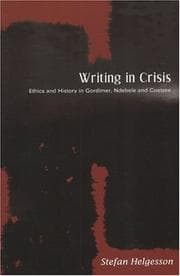 Tapa de Writing in crisis