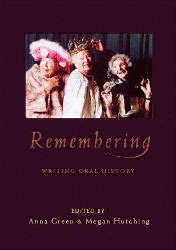 Tapa de Remembering