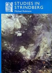 Tapa de Studies in Strindberg (Series a (Norvik Press), No. 9.)