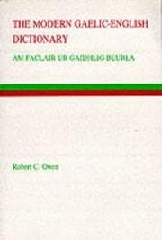 Tapa de The new English-Gaelic dictionary