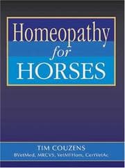 Tapa de Homeopathy for Horses (Threshold Picture Guide)