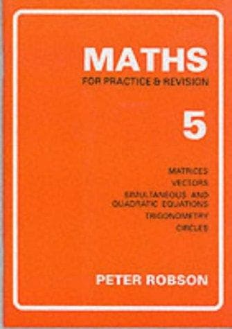 Tapa de Maths for Practice and Revision