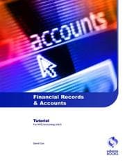 Tapa de Financial records and accounts