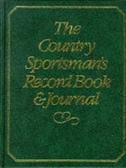 Tapa de Country Sportman's Record Book and Journal