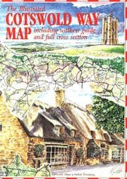 Tapa de The Cotswold Way Map (Walkabout)