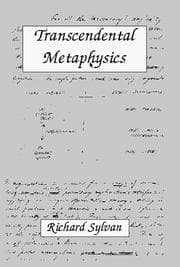 Tapa de Transcendental metaphysics