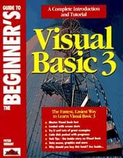 Tapa de The beginner's guide to Visual Basic 3