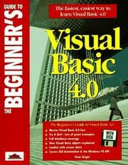 Tapa de The beginner's guide to Visual Basic 4.0