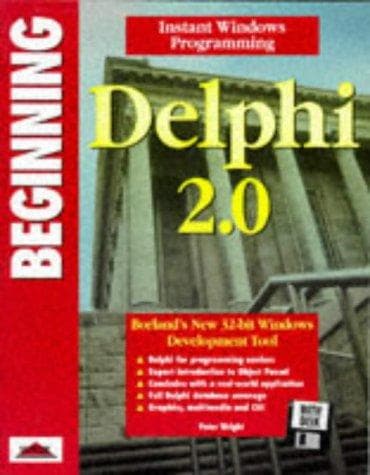 Tapa de Beginning Delphi 2.0