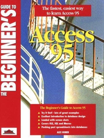 Tapa de The beginner's guide to Access 95