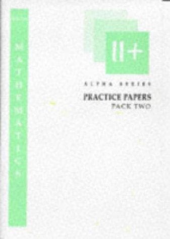 Tapa de 11+ Mathematics (Alpha)
