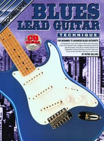Tapa de Progressive Blues Lead Guitar Technique (Progressive)