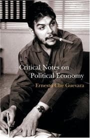 Tapa de Critical Notes on Political Economy