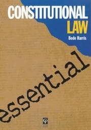 Tapa de Constitutional Law